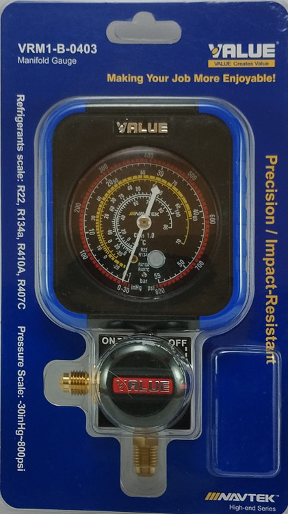 گیج نیم دور قرمز