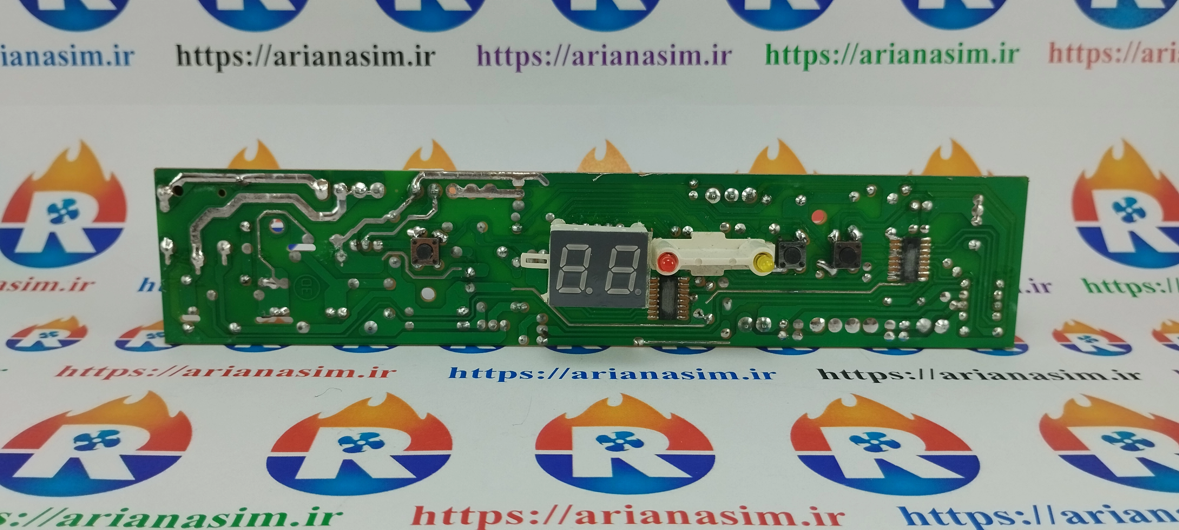 برد یخچال فریزر پارس 1